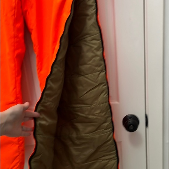 Mount'n Prairie Blaze Orange Double Zippered Legs Insulated Pants - Size Medium - Picture 6 of 16